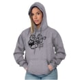thumbnail image 4 of Popeye Sketch Old School Tattoo Style Hoodie Sweatshirt Women Men Brisco Brands S, 4 of 6