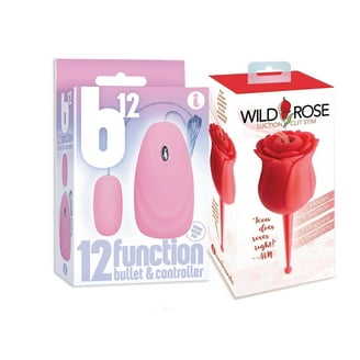 Adult Sex toy Bundle of Wild Rose And Thruster And Icon Brands Wild Rose Le  Point Rechargeable Silicone Suction Vibrator - Red - Walmart.com