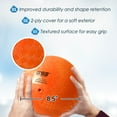 thumbnail image 6 of GSE Games & Sports Expert 8.5" Orange Classic Inflatable Playground Ball, Kickball, Dodgeball, Handball for Kids Schools Indoor/Outdoor Play, 6 of 7