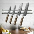 thumbnail image 3 of Magnetic Knife Holder for Wall,12-inch Utensil Knife Holder Stainless Steel Wall Mounted Knives Storage Tool Cutlery Organizer Rack, 3 of 7