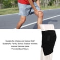 thumbnail image 4 of Elastic Bandage Tape, Elastic Bandage Wrap Nylon Excellent Flexibility  For Sports Sprains Black, 4 of 8