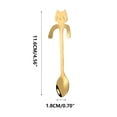 thumbnail image 1 of PGYONG Stainless Steel Milk Coffee Spoons Dessert Ice Cream Fruit Spoon Teaspoon Accessories Tableware Gift, 1 of 3