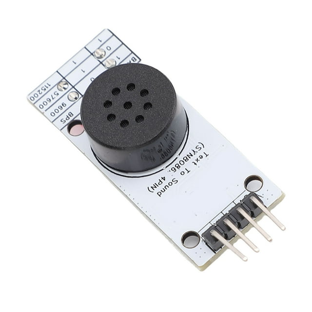 Módulo De Síntesis De Voz Chino, Control De Texto Múltiple Módulo De Voz De Texto A Sonido Soporte De Interfaz De Comunicación UART Para SYN8086 Para Terminales De Asistencia