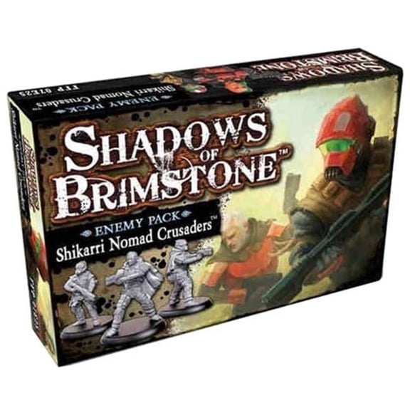 Shadows of Brimstone Shikarri Nomad Crusaders Enemy Pack Board Game