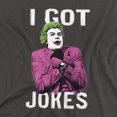 thumbnail image 2 of Batman Classic TV T-Shirt Got Jokes Unisex Graphic Tee For Men & Women Charcoal, 2 of 7