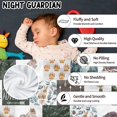 thumbnail image 3 of Woodland Animal Throw Blanket for Boys, Soft Cozy Jungle Animals Adventure Fuzzy Flannel Blanket Gift for Kids, 40 x 50 Inch Plaid Forest Animal Fleece Blanket for Toddler Girls Sofa Couch Nursery, 3 of 6