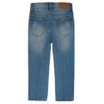 thumbnail image 2 of KIDSCOOL SPACE Big Girls Jeans,Elastic Band Inside Ripped Holes Denim Pants,Blue,8-9 Years, 2 of 6