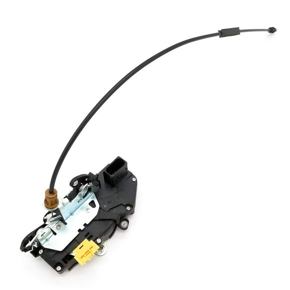 Cheriezing 22862028 Power Door Lock Latch Actuator with Cable Front Left Driver side compatible with 2010-2014 Chevy Silverado 1500 2500HD 3500HD, GMC Sierra 1500 2500HD 3500HD