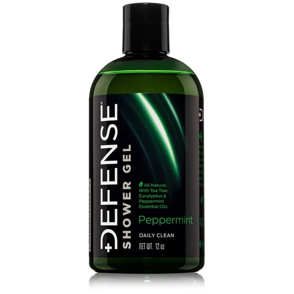 Gel de ducha Defense Soap Peppermint 100% natural 350 ml