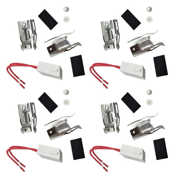 4 Pack Electric Stove Ranges Burners Receptacle Kits Replace 12001676 231625