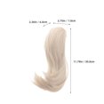 thumbnail image 2 of unbranded Horquilla Para Coleta Beige Con De Temperatura Ideal Para Looks Naturales Y Fáciles De Peinar, 2 of 8