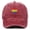 Wine red, variant on LGBT Pride Hat, Embroidered Rainbow Heart Hat, Adjustable Gay Lesbian Love Baseball Cap for Men Women