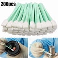 thumbnail image 1 of 200 Pcs Foam Tip Swabs Cleaning Sticks Dust Free, 1 of 5