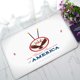 thumbnail image 1 of ABPHQTO Usa Over White Felpudo Alfombra de entrada Alfombra de área Alfombra de piso Decoración para el hogar 45x75 cm, 1 of 1