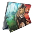 thumbnail image 2 of MightySkins MISURPR7-Split Lion Skin for Microsoft Surface Pro 7 - Split Lion, 2 of 4
