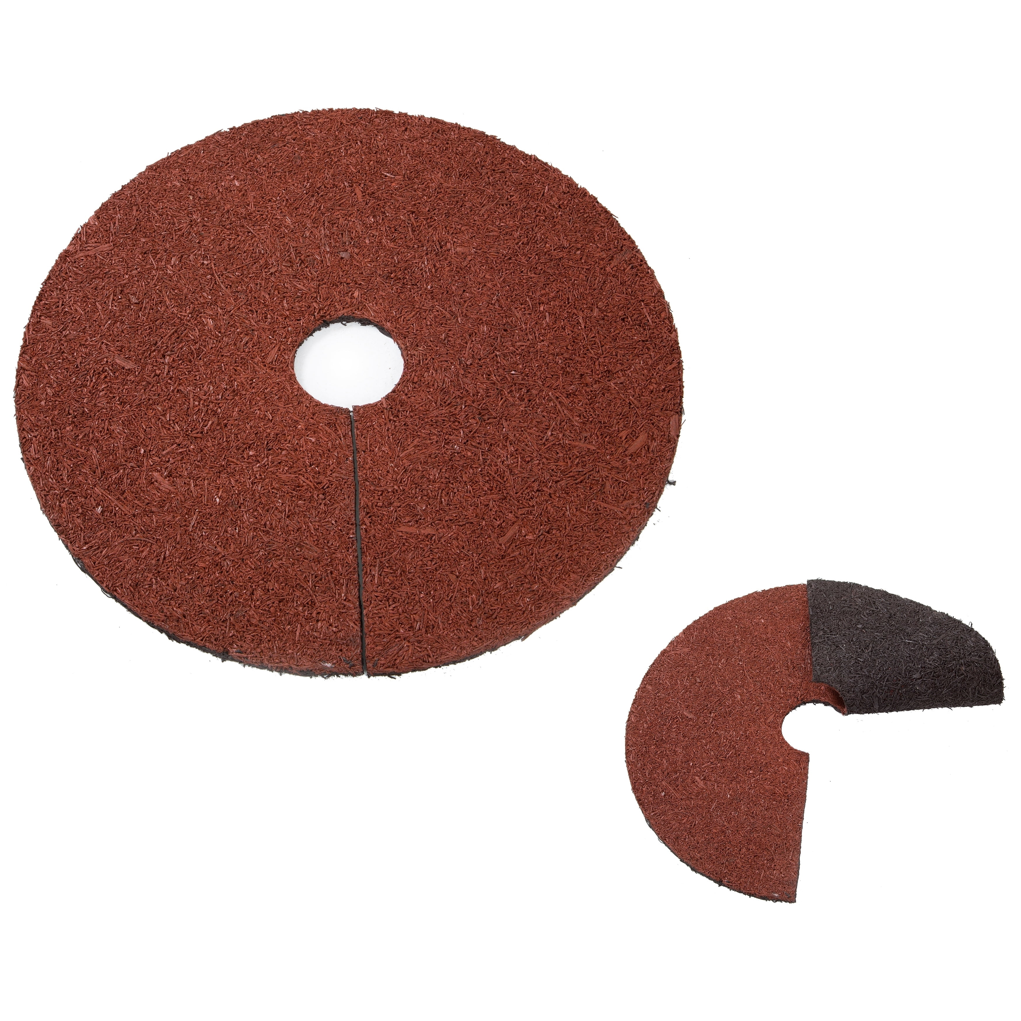 Trademark Innovations Reversible Mulch Ring Tree Protector Mat - 24" - by