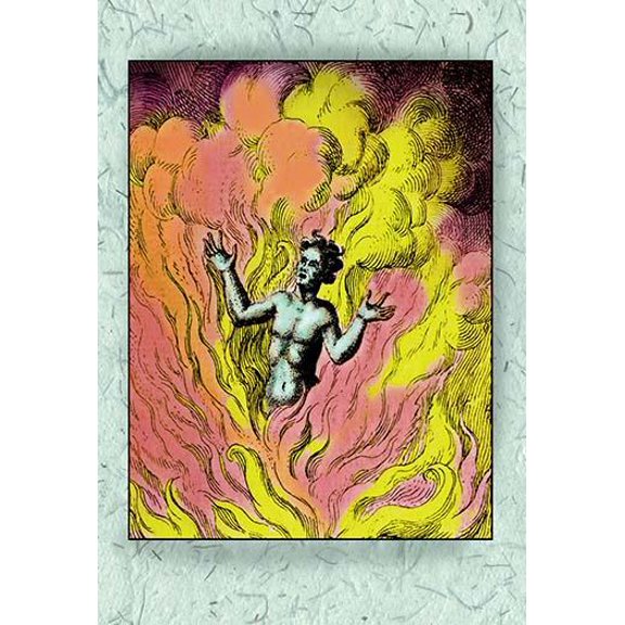 Down in Flames-Fine Art Canvas Print (20" x 30")