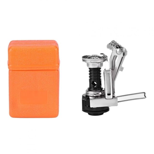 Estufa de Gas Ecomeon Camping Plegable Portátil Plata