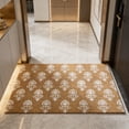 thumbnail image 6 of Bohemia Door mat,Non Slip Decorative Welcome Mat,Washable Small Entry Rugs Modern Boho Floral Orange Low Profile Carpet for Kitchen Laundry Room, 6 of 10