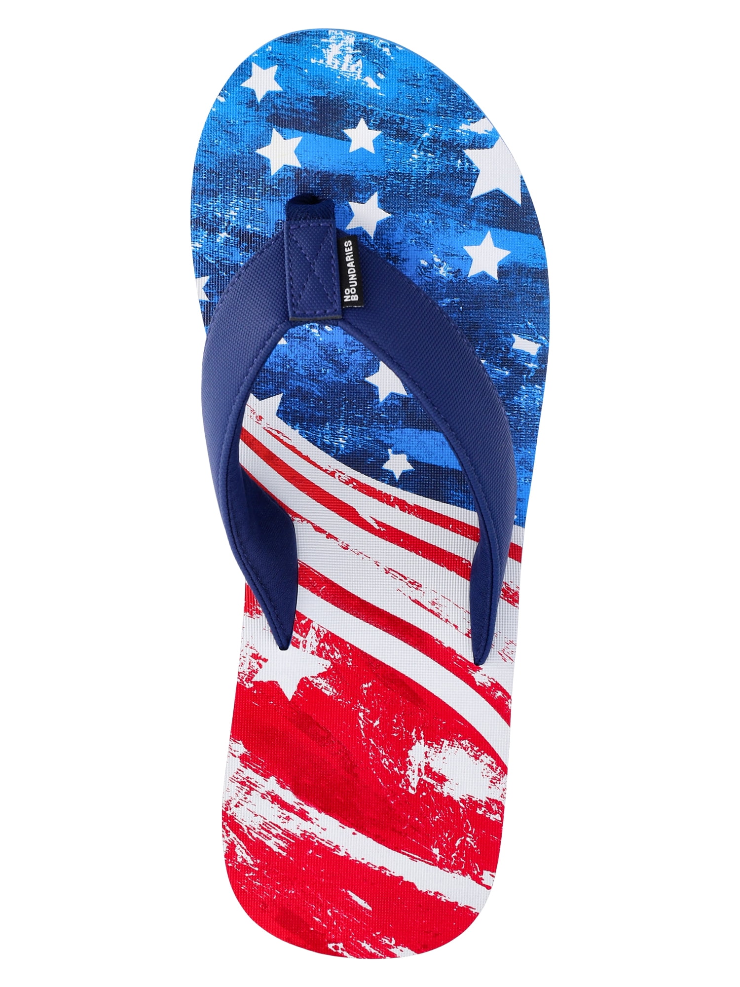 No Boundaries Men's Beach Flip Flop Sandals