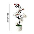 thumbnail image 3 of Artificial Cherry Blossom Tree,Artificial Plants Bonsai Small Tree with Vase,Fake Flowers Table Potted,Spring Decorative Branches Plants Potted,Decoration for Women Gifts Office Desk Decor, 3 of 6