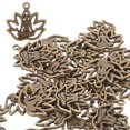 thumbnail image 2 of Golden Alloy Buddha Statue Necklace with Lotus Design for Decoration 100pcs Small Size, 2 of 5