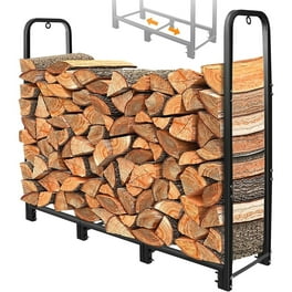 Roughneck Covered Firewood Rack 8ft.L Model 90351 Walmart