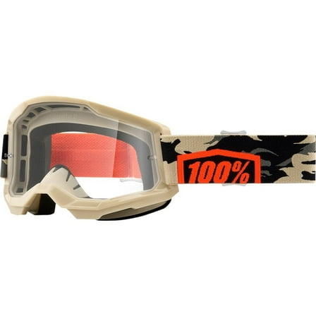 100% STRATA Goggle Kombat - Clear Lens 50421-101-10