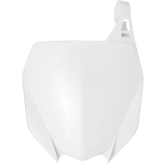 Acerbis White Plastic Front Number Plate (2685860002)