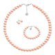 thumbnail image 1 of Set Collar Aretes de Poste Pulsera Zvezda Plata 0.925 Mujer beige Unitalla, 1 of 4