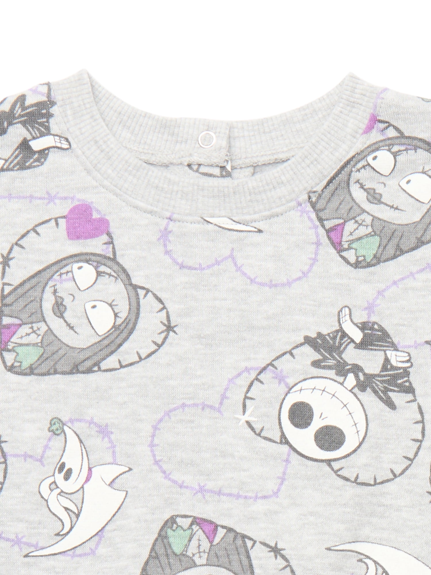 Nightmare Before Christmas Baby Girls Print Sweatshirt and Flared Leggings, 2-Piece, Sizes 0M-24M