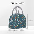 thumbnail image 2 of Fotbe Sports Ball Bolsa de Almuerzo con Estampado, Lonchera Aislada, Contenedor de Comida Reutilizable Tipo Cooler a Prueba de Fugas, 2 of 6