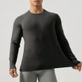 thumbnail image 5 of LIaqionyy Men's Thermal Underwear Top Base Layer Crewneck Long Sleeve Shirt Cold Weather Undershirt Winter Tops, 5 of 7