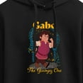 thumbnail image 3 of Disney Wish - Gabo The Grumpy One - Juniors Cropped Pullover Hoodie, 3 of 5