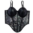 thumbnail image 5 of Roncen Women's Vintage Strap Party Bustier Corset Top Crop Top Bra Club Party Vest with Detachable Straps, 5 of 6