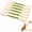 Green, variant on Catnip Cat Chew Sticks 6pk, Durable Dental Teething Toys, Interactive Kicker for Indoor Cats