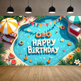 thumbnail image 6 of Vibrant Design Happy Birthday Swimming Pool Summer Theme Float Decoration Party Banner for Pool Party Beach Celebration Outdoor Event, 6 of 8