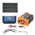 thumbnail image 2 of Solar Panel Controller Inverter Kit,Solar Panel System Monocrystal Solar Power Kit Solar Panel Kit State-of-the-Art Design, 2 of 8