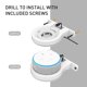 thumbnail image 5 of Kuymtek 1 soporte de salida de soporte de pared para altavoz inteligente compatible con Bluetooth (blanco) Kuymtek Componentes de la computadora, 5 of 9