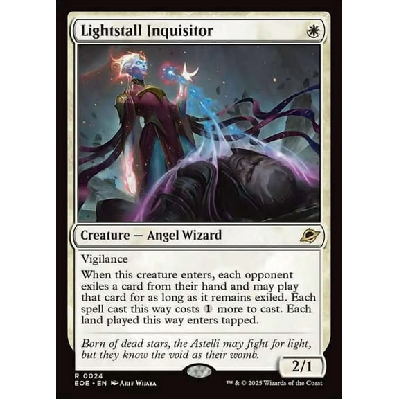 MtG Edge of Eternities Rare Lightstall Inquisitor #24