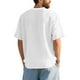 thumbnail image 3 of pstuiky Camisas de manga corta para hombre, Blusa básica de manga corta con cuello redondo y mangas cortas para hombre camisas casuales para hombre xl, 3 of 5