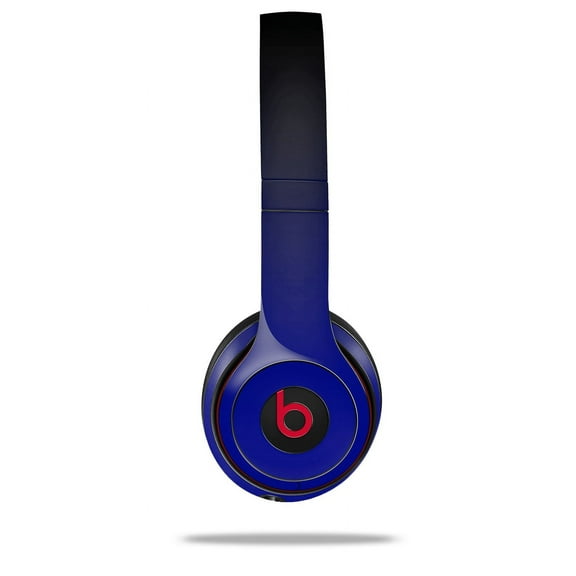 Skin Decal Wrap for Beats Solo 2 and Solo 3 Wireless Headphones Smooth Fades Blue Black (BEATS NOT INCLUDED) by WraptorSkinz