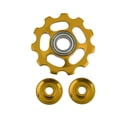 thumbnail image 1 of jinwen Roue de Vélo de Route en Alliage d'Aluminium Roue Arrière de Dérailleur Mech 11T Or, 1 of 6