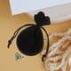 thumbnail image 2 of 10 bolsitas pequeñas de terciopelo con cordón para regalo de joyería., 2 of 6