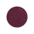 thumbnail image 5 of Unique Loom Solid Shag Collection Area Rug (3' 1" Round Eggplant Purple), 5 of 7
