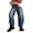 Deep Blue, variant on Fjuchai Womens High Waisted Jeans Pants for Female Haren Casual Straight Denim Trousers XS-XXXL