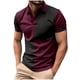 thumbnail image 2 of pstuiky camisetas camisas para hombre, Camisa tipo blusa de manga larga con cuello vuelto y solapa con estampado de botones para hombre ropa de hombre m, 2 of 3