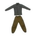 thumbnail image 3 of Figura de acción a escala 1/6, ropa, trajes, camisa , pantalones, tela, accesorios de vestuario para muñecas de moda, para figuras masculinas, 3 of 8
