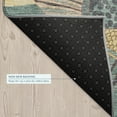 thumbnail image 5 of Addison Rugs Chantille Indoor/Outdoor Transitional Coastal Teal Machine Washable Rectangle Rug, 3' x 5', 5 of 8