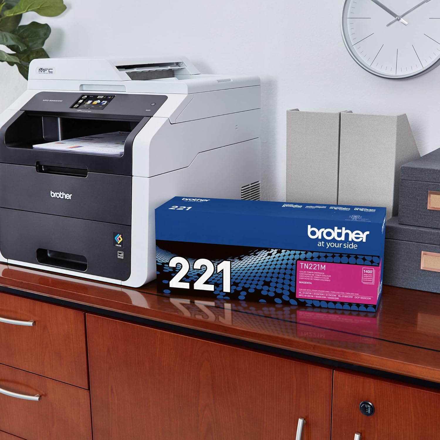 Brother TN221M Toner Cartridge - Magenta